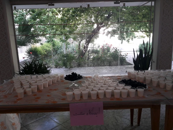 پذیرایی سالم از دانشجویان به مناسبت روز سلامت