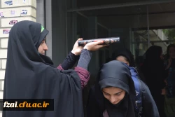 اعزام دانشجو معلمان و اساتید پردیس فاطمه زهرا (س) جهت شرکت در مراسم دیدار با مقام معظم رهبری حفظه الله