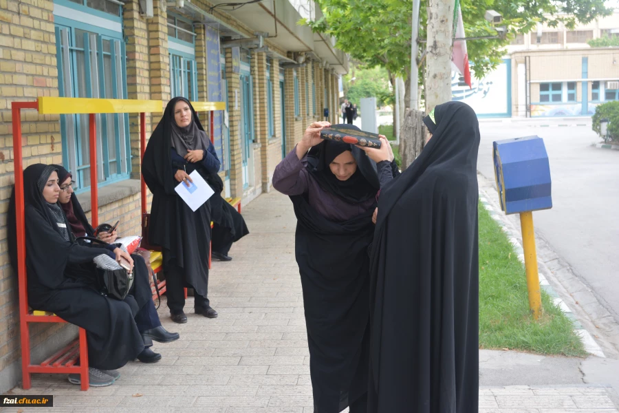 اعزام دانشجو معلمان و اساتید پردیس فاطمه زهرا (س) جهت شرکت در مراسم دیدار با مقام معظم رهبری حفظه الله