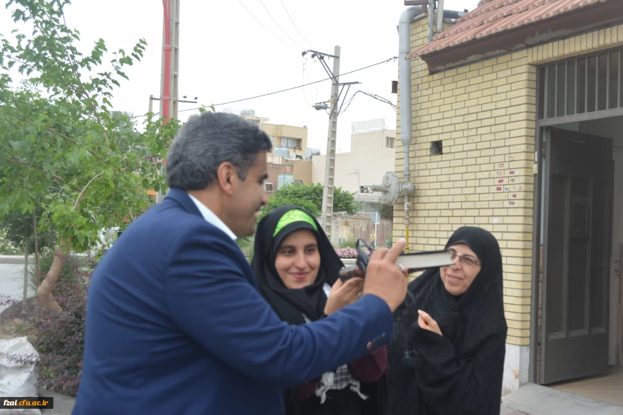 اعزام دانشجو معلمان و اساتید پردیس فاطمه زهرا (س) جهت شرکت در مراسم دیدار با مقام معظم رهبری حفظه الله