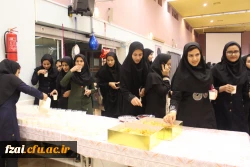 فضا سازی و برگزاری جشن هفته خوابگاه در پردیس فاطمه زهرا (س) اصفهان . همراه با سخنرانی مسوولین ، تقدیرازدانشجویان  فعال، تقدیرازاتاق برتروجمعی ازکارکنان با محوریت شعار امسال حمایت از کالای ایرانی