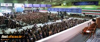 حضور و سخنرانی رهبر انقلاب در دانشگاه فرهنگیان