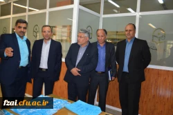 بازدید دکتر طاهری نیا سرپرست معاونت پژوهشی و فناوری از روند مصاحبه استخدامی مستخدمان آموزش و پرورش در پردیس فاطمه زهرا (س)