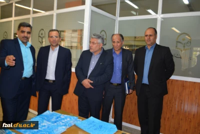 بازدید دکتر طاهری نیا سرپرست معاونت پژوهشی و فناوری از روند مصاحبه استخدامی مستخدمان آموزش و پرورش در پردیس فاطمه زهرا (س)