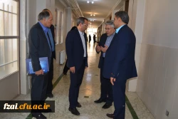 بازدید دکتر طاهری نیا سرپرست معاونت پژوهشی و فناوری از روند مصاحبه استخدامی مستخدمان آموزش و پرورش در پردیس فاطمه زهرا (س)
