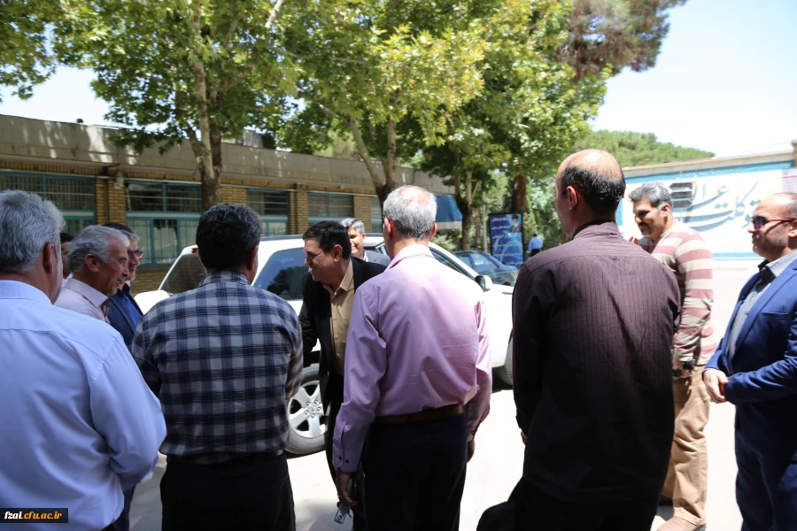 بازدید دکتر خنیفر ریاست دانشگاه فرهنگیان از پردیس فاطمه زهرا (س) و روند مصاحبه مستخدمان پیمانی آموزش و پرورش به روایت تصویر