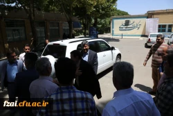 بازدید دکتر خنیفر ریاست دانشگاه فرهنگیان از پردیس فاطمه زهرا (س) و روند مصاحبه مستخدمان پیمانی آموزش و پرورش به روایت تصویر