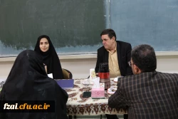 بازدید دکتر خنیفر ریاست دانشگاه فرهنگیان از پردیس فاطمه زهرا (س) و روند مصاحبه مستخدمان پیمانی آموزش و پرورش به روایت تصویر