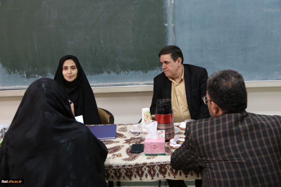 بازدید دکتر خنیفر ریاست دانشگاه فرهنگیان از پردیس فاطمه زهرا (س) و روند مصاحبه مستخدمان پیمانی آموزش و پرورش به روایت تصویر