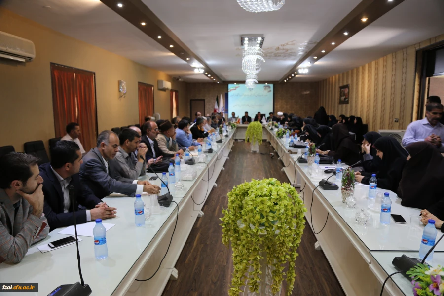 دیدار دکتر خنیفر ریاست دانشگاه فرهنگیان با اعضا هیات علمی ، مدرسین و کارشناسان استان اصفهان