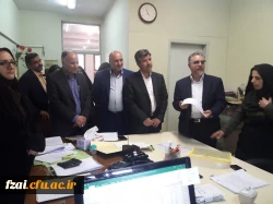بازدید دکتر کچوئیان  سرپرست معاونت نظارت ، ارزیابی و تضمین کیفیت دانشگاه فرهنگیان از روند مصاحبه داوطلبان متعهد دبیری در پردیس فاطمه زهرا (س) اصفهان