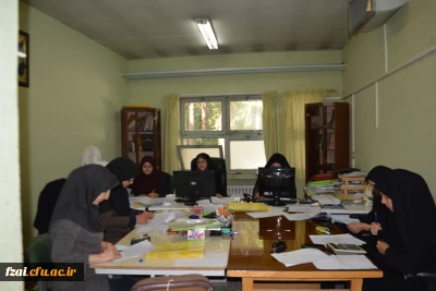 بازدید هیئت نظارت ، ارزیابی و تضمین کیفیت وزارت علوم ، تحقیقات ، فناوری از پردیس فاطمه زهرا (س)