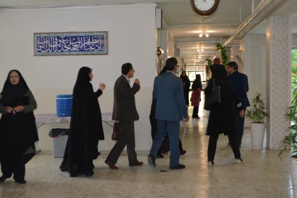 بازدید هیئت نظارت ، ارزیابی و تضمین کیفیت وزارت علوم ، تحقیقات ، فناوری از پردیس فاطمه زهرا (س)