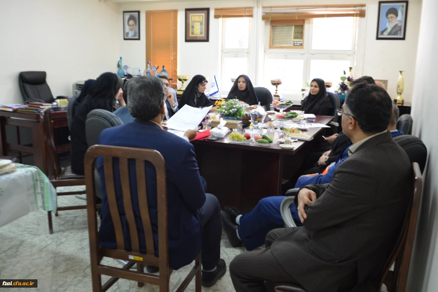 بازدید هیئت نظارت ، ارزیابی و تضمین کیفیت وزارت علوم ، تحقیقات ، فناوری از پردیس فاطمه زهرا (س)