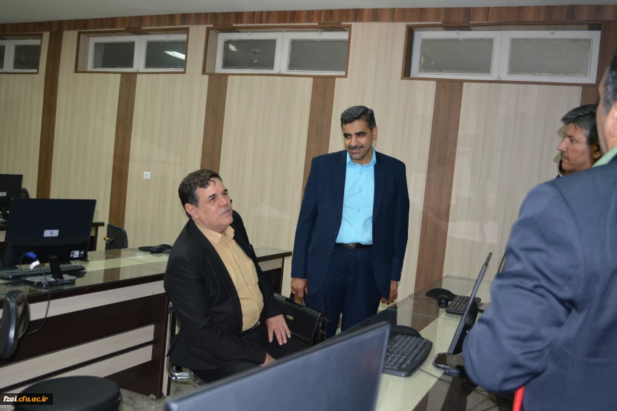 بازدید دکتر خنیفر رئیس دانشگاه فرهنگیان از پردیس فاطمه زهرا (س)