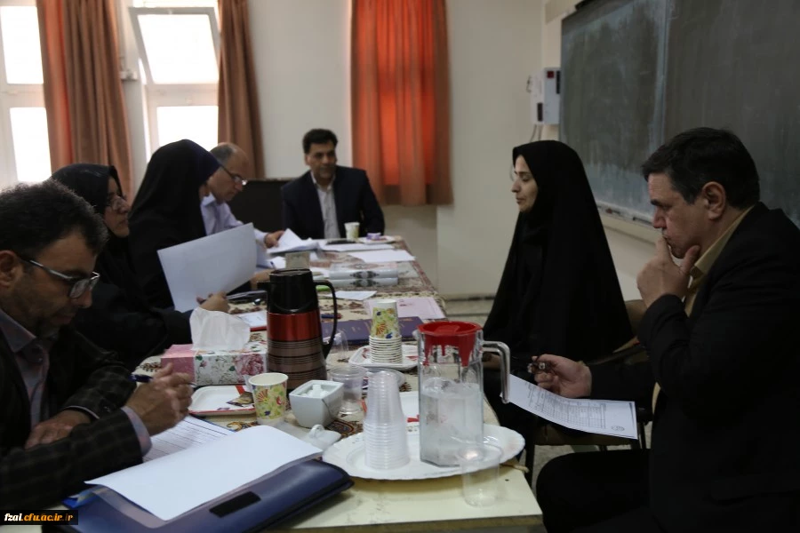 بازدید دکتر خنیفر ریاست دانشگاه فرهنگیان از روند مصاحبه در پردیس فاطمه زهرا(س)