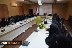 نشست هم اندیشی مسئول نهاد مقام معظم رهبری در دانشگاه فرهنگیان اصفهان با فعالان فرهنگی اجتماعی پردیس فاطمه زهرا (س)