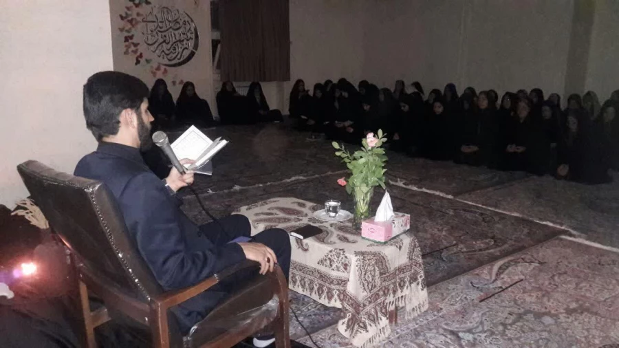 برگزاری مراسم عزاداری به مناسبت ایام شهادت حضرت رقیه