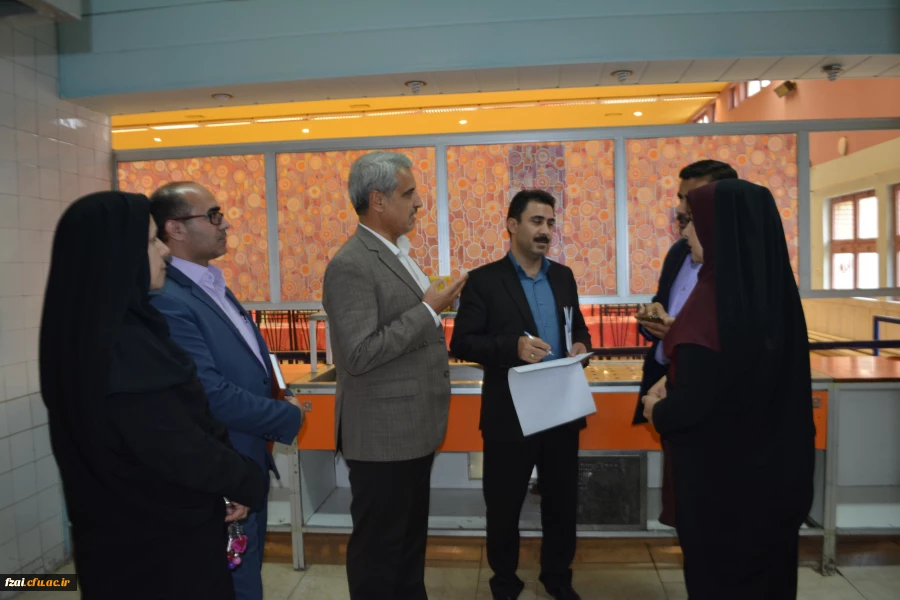 بازدید مدیر کل امور دانشجویی دانشگاه فرهنگیان از واحدهای مختلف پردیس فاطمه زهرا (س)