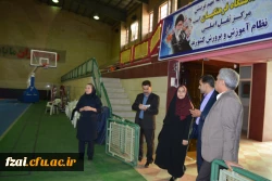 بازدید مدیر کل امور دانشجویی دانشگاه فرهنگیان از واحدهای مختلف پردیس فاطمه زهرا (س)