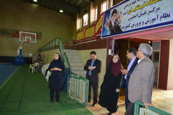 بازدید مدیر کل امور دانشجویی دانشگاه فرهنگیان از واحدهای مختلف پردیس فاطمه زهرا (س)