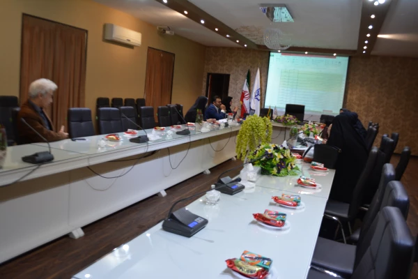 جلسه گروه های آموزشی تربیت حرفه ای  و علوم پایه