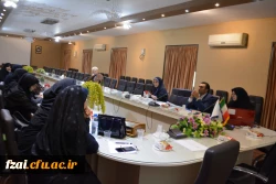 جلسه گروه های آموزشی تربیت حرفه ای  و علوم پایه