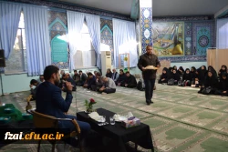 هم زمان با اربعین حسینی مراسم پرفیض زیارت عاشورا ومرثیه سرایی درپردیس فاطمه زهرا (س)  برگزار گردید.