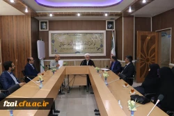 دیدارسرپرست مدیریت امور پردیس های استان با ریاست بنیاد مهدویت و آینده پژوهشی اصفهان