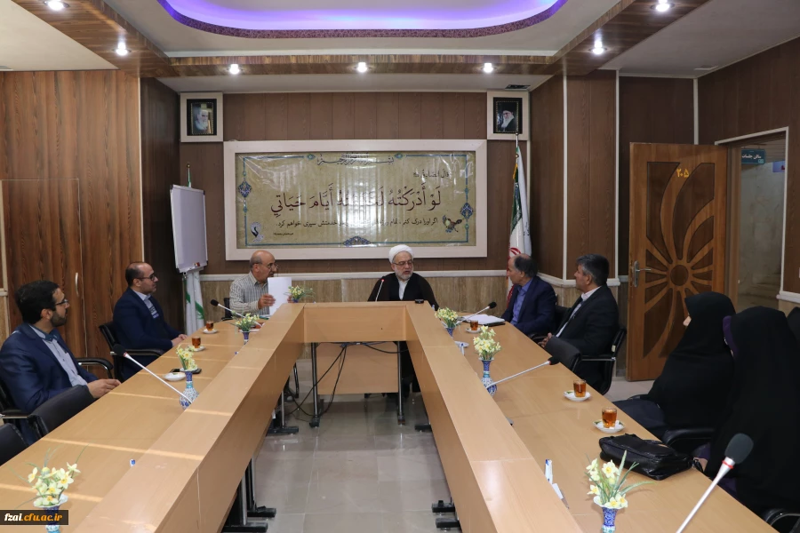 دیدارسرپرست مدیریت امور پردیس های استان با ریاست بنیاد مهدویت و آینده پژوهشی اصفهان