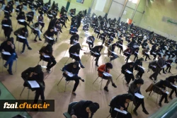 شرکت دانشجویان پردیس فاطمه زهرا (س)  در امتحانات ترم جاری