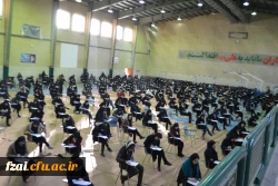 شرکت دانشجویان پردیس فاطمه زهرا (س)  در امتحانات ترم جاری