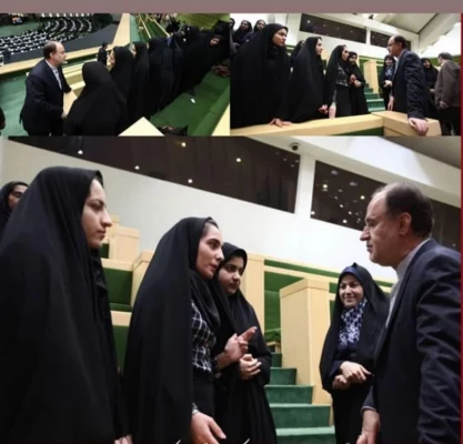 حضور جمعی از دانشجومعلمان پردیس در مجلس شورای اسلامی