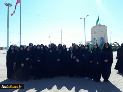 حضور جمعی از دانشجومعلمان دانشگاه فرهنگیان اصفهان در اردوی راهیان نور دانشجویی 