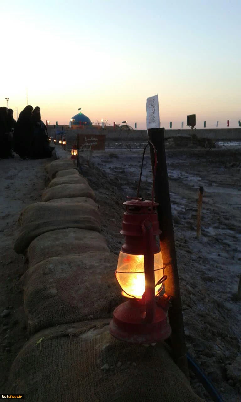 حضور جمعی از دانشجومعلمان دانشگاه فرهنگیان اصفهان در اردوی راهیان نور دانشجویی 