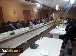 اولین جلسه شورای اداری پردیس در سال جدید