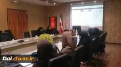 برگزاری جلسه کارورزی با حضور سرپرست ، مدیر گروه علوم تربیتی و اساتید کارورزی