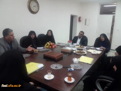 بازدید مدیر کل برنامه ریزی درسی سازمان مرکزی دانشگاه فرهنگیان از پردیس فاطمه زهرا (س) اصفهان