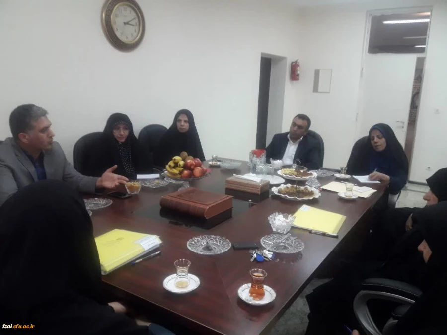 بازدید مدیر کل برنامه ریزی درسی سازمان مرکزی دانشگاه فرهنگیان از پردیس فاطمه زهرا (س) اصفهان