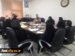 بازدید مدیر کل برنامه ریزی درسی سازمان مرکزی دانشگاه فرهنگیان از پردیس فاطمه زهرا (س) اصفهان