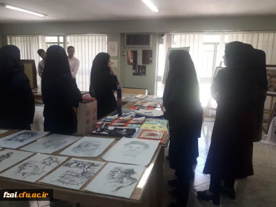 برپایی نمایشگاه آثار هنری 