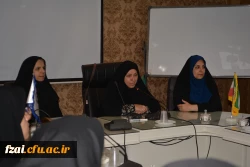 دیدار صمیمی دکتر احمدی مشاور رییس دانشگاه فرهنگیان در امور بانوان با دانشجویان پردیس فاطمه زهرا (س) اصفهان
