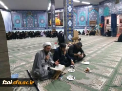 برگزاری مراسم لیالی قدر در پردیس فاطمه زهرا (س)