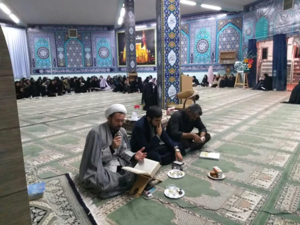 برگزاری مراسم لیالی قدر در پردیس فاطمه زهرا (س)