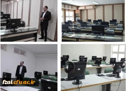 بازدید مهندس رضایی سرپرست مرکز هوشمند سازی دانشگاه فرهنگیان ازپردیس  فاطمه زهرا (س) استان اصفهان