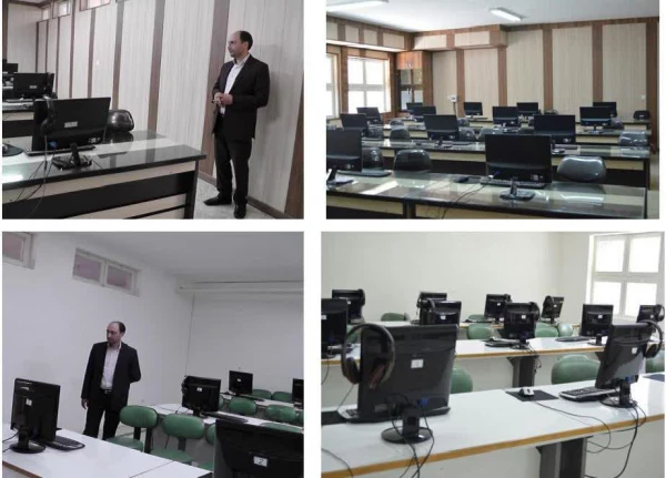 بازدید مهندس رضایی سرپرست مرکز هوشمند سازی دانشگاه فرهنگیان ازپردیس  فاطمه زهرا (س) استان اصفهان