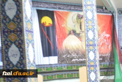 مراسم پر فیض زیارت عاشورا در پردیس فاطمه زهرا (س) همزمان با هشتم محرم برگزار شد.