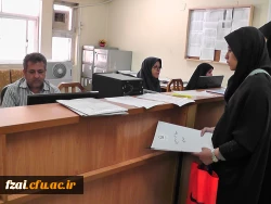 ثبت نام دانشجویان جدیدالورود در پردیس فاطمه زهرا (س)