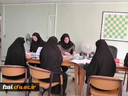 ثبت نام دانشجویان جدیدالورود در پردیس فاطمه زهرا (س)