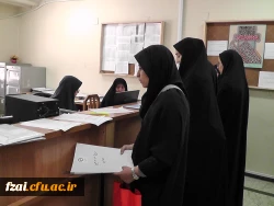 ثبت نام دانشجویان جدیدالورود در پردیس فاطمه زهرا (س)